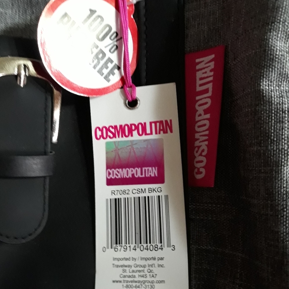 Cosmopolitan insulated handbag black and gray two - Picture 5 of 5